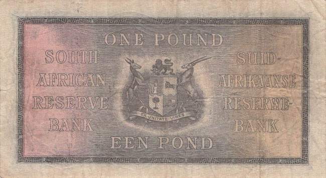Südafrika p84c 1 Pound 1937